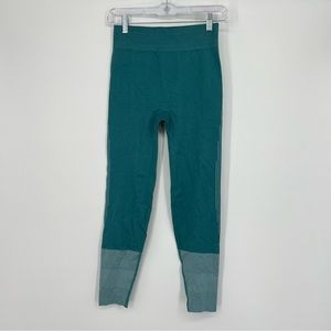 Sweaty Betty Sculpt Base Layer Leggings Wave Green S